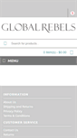 Mobile Screenshot of globalrebels.com