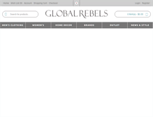 Tablet Screenshot of globalrebels.com